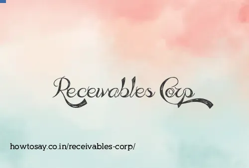 Receivables Corp