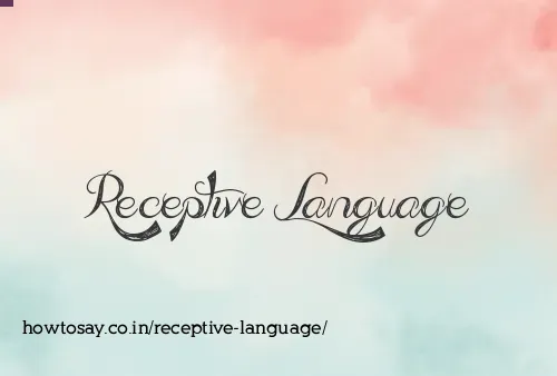 Receptive Language