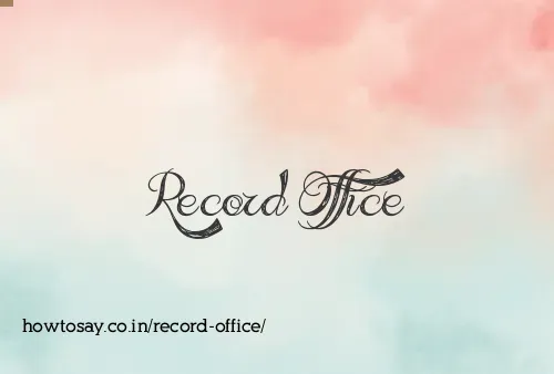 Record Office