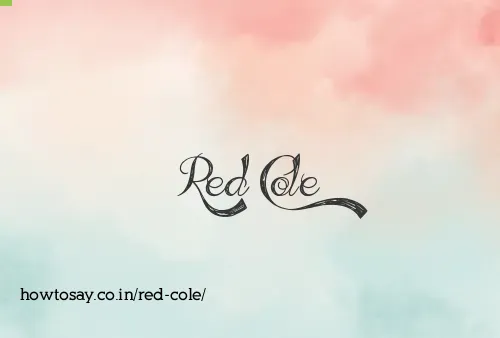 Red Cole