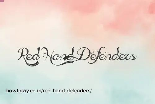 Red Hand Defenders