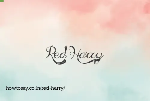 Red Harry