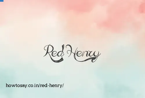 Red Henry