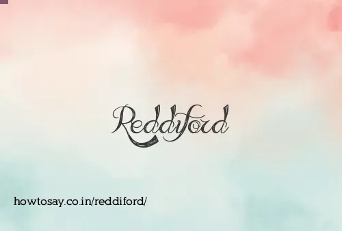 Reddiford