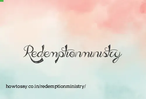 Redemptionministry