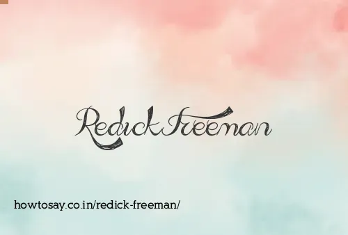 Redick Freeman