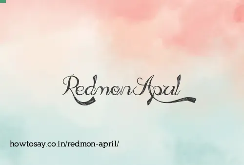 Redmon April