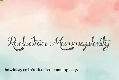 Reduction Mammaplasty