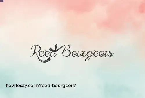 Reed Bourgeois