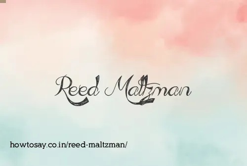 Reed Maltzman