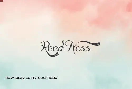 Reed Ness