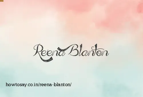 Reena Blanton