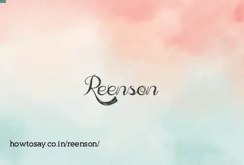 Reenson