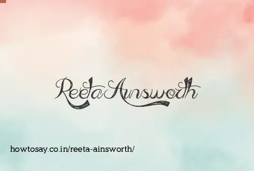 Reeta Ainsworth
