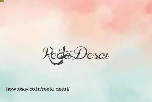 Reeta Desai