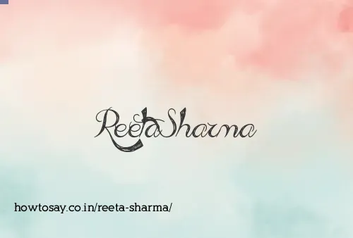 Reeta Sharma