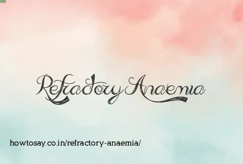 Refractory Anaemia