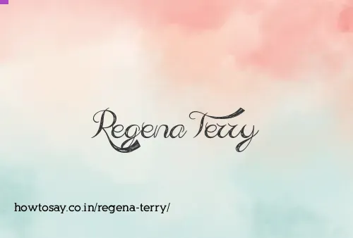 Regena Terry