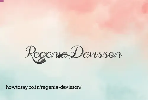 Regenia Davisson
