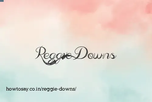 Reggie Downs