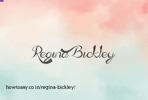 Regina Bickley