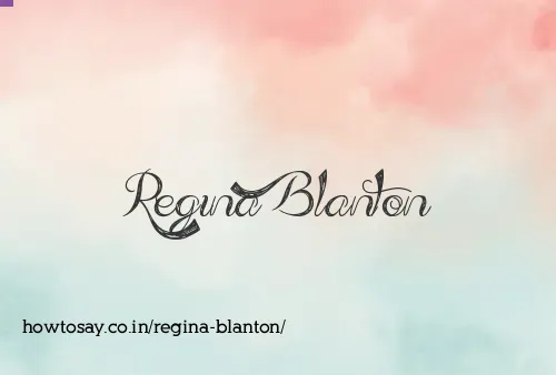 Regina Blanton