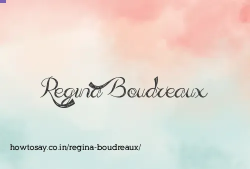 Regina Boudreaux