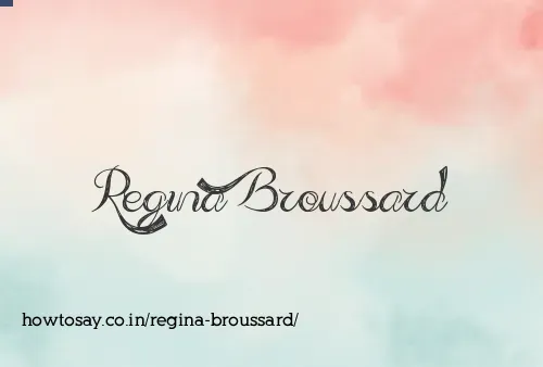 Regina Broussard