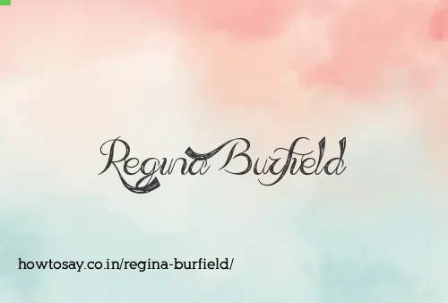 Regina Burfield