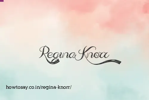 Regina Knorr