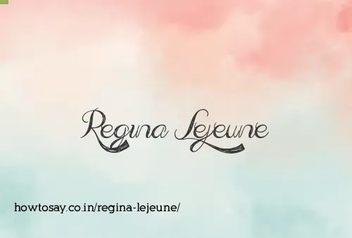 Regina Lejeune