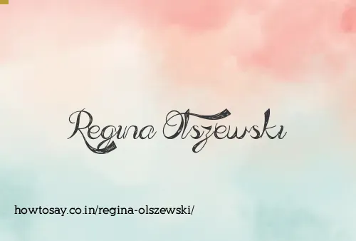Regina Olszewski