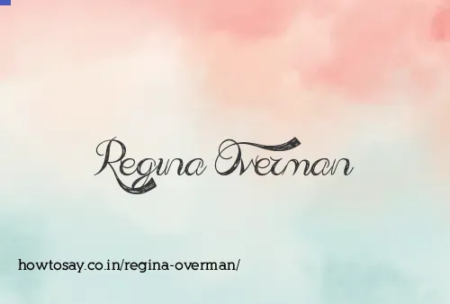 Regina Overman