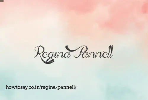 Regina Pannell