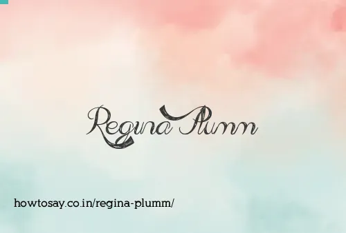 Regina Plumm