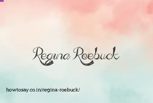 Regina Roebuck