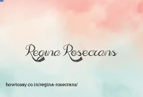 Regina Rosecrans