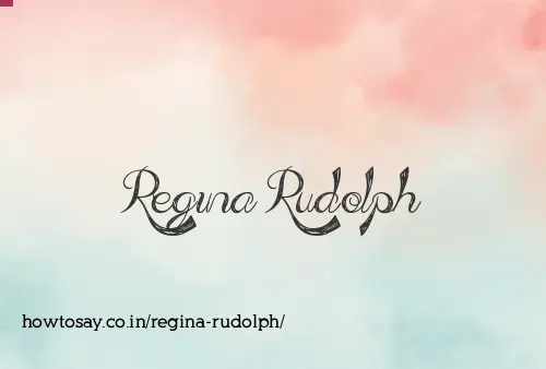 Regina Rudolph