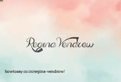 Regina Vendrow