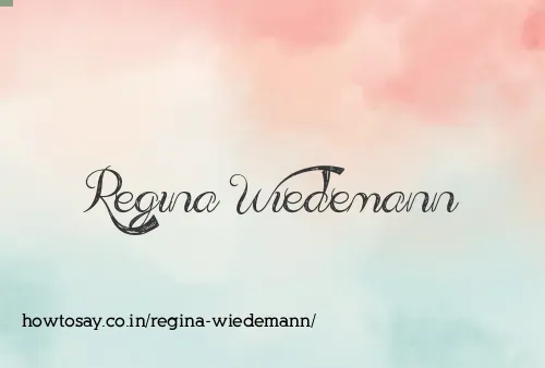 Regina Wiedemann