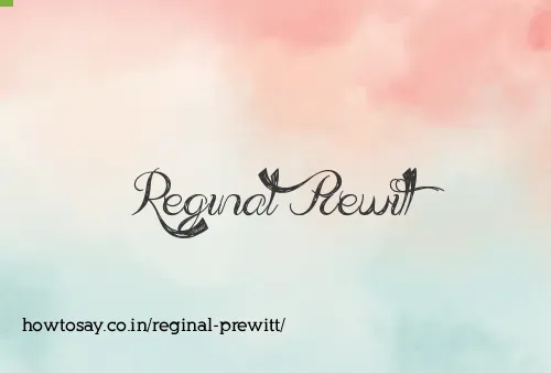 Reginal Prewitt
