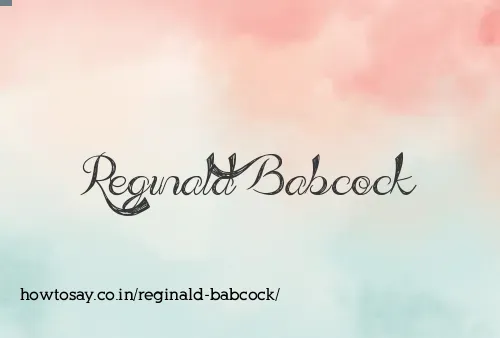 Reginald Babcock
