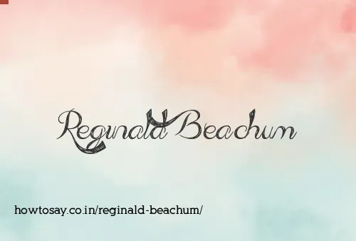 Reginald Beachum