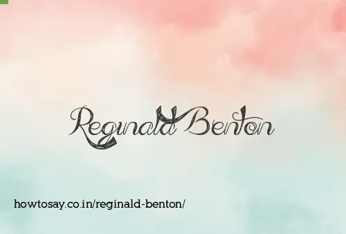 Reginald Benton