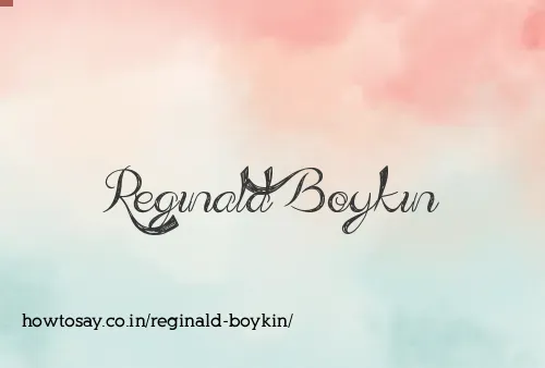 Reginald Boykin