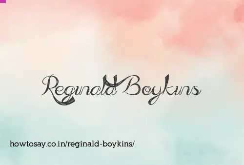 Reginald Boykins