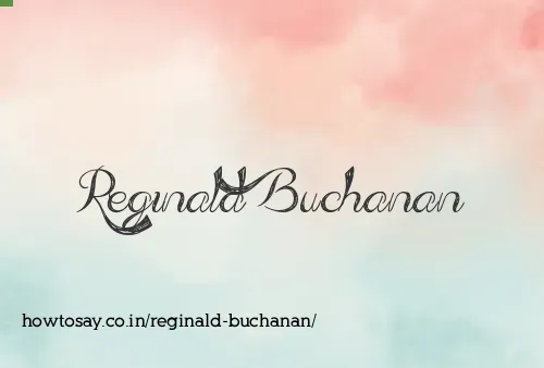 Reginald Buchanan