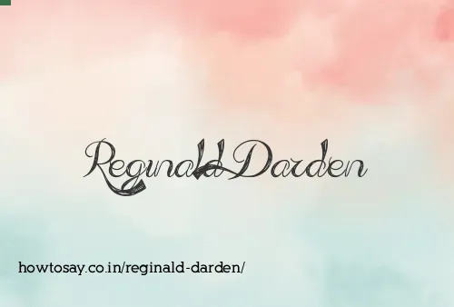 Reginald Darden