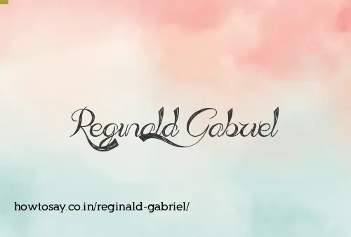 Reginald Gabriel