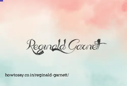 Reginald Garnett